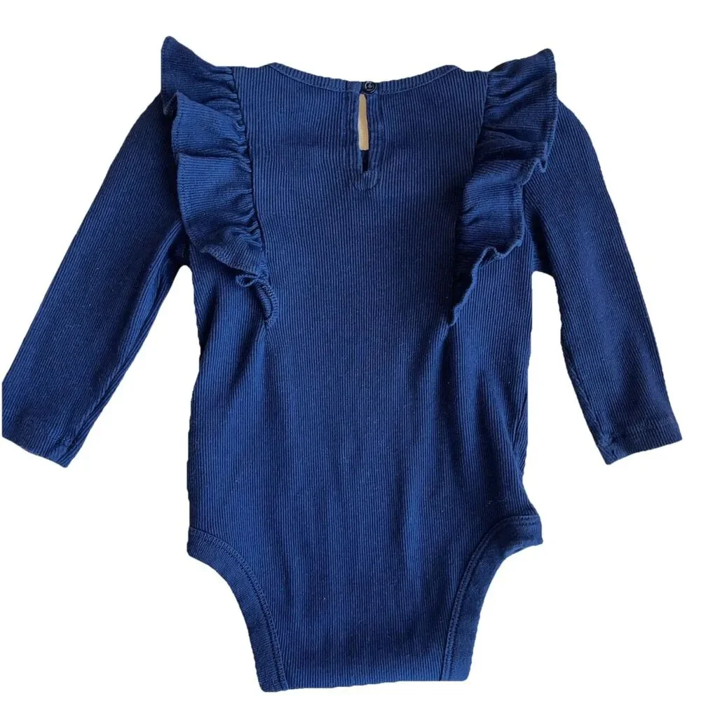 Gap Baby Girl 4 Piece Lot 3-6, 6-12, 12-18 Months Eyelet Dress, Tees, Sweater.‎